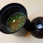 鮨十 - 蜆の味噌汁