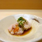 鮨十 - 白子ポン酢