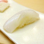 鮨十 - 握り　白いか