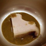 三谷 - 蒸し鮑〜肝