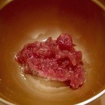 三谷 - 大間本鮪脂塩〆