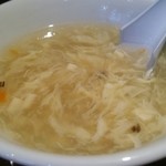 金山村 - チャーハンのスープ