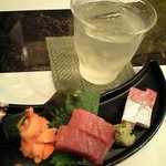 オススメ３品のうちの１つお造り盛り合せ