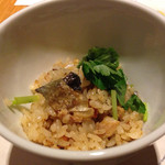 さい賀 - 秋刀魚ごはん