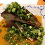 本日の一品　大正義炙り〆サバ！