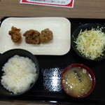いろから - 唐揚げ定食（３個）