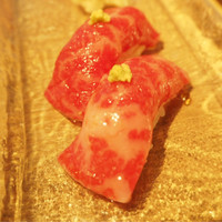 六本木焼肉　Kintan - 大トロ握りと和牛赤身の握り