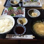 みよし寿司 - さんまの刺身定食