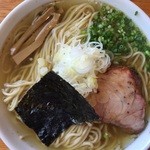 らぁめん 喜乃壺 - 鰯煮干塩 大盛 中太麺 直火焼豚