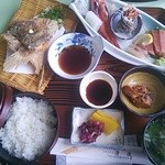 レストラン漁連 - お造り定食　松