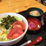 道の駅 津和野温泉 なごみの里 - 来ら丼¥850