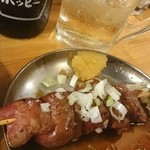 焼とり よね田 - 半生レバー