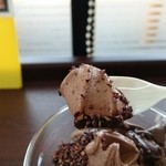 ミニストップ - チョコソフトクリーム。リフト(^-^)/