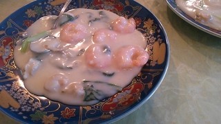 中国日隆園 - 海老のクリーム煮