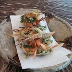 手打ち蕎麦 こはし - 桜えびのかき揚げ　美味！