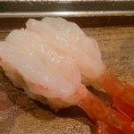 稲城 ヨロシク寿司 - 車えび