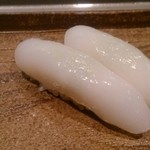 稲城 ヨロシク寿司 - 新いか 柔らかい