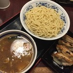 仙台大勝軒 - つけ麺：大盛り400ｇ+餃子