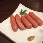 炭火焼肉 円寿 - 粗挽きソーセージ