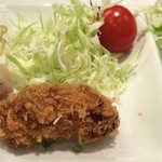 あま屋 - タレザンギと取り替えていただいたロールカツ（バラ味噌ロールカツとは違う一品）