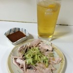 赤城 - 中ハイ＆ガツ刺し