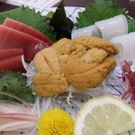 信濃屋 - 刺身の盛り合わせ（９月）