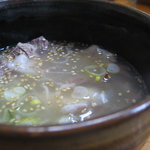 Shichirin Yaki Moroki - コムタンスープ（テールスープ）