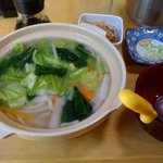 初後亭 - ひきずり出しうどん