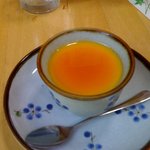 初後亭 - 地卵プリン