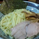 東池袋大勝軒　節物語 - 「つけ麺（冷もり）￥640」麺アップ