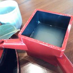 喜六そば - 蕎麦湯♪