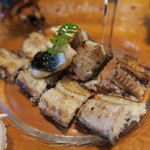 うなぎ屋酒坊・画荘 越後屋 - 27年9月　天然鰻白焼き　アップ