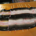 うなぎ屋酒坊・画荘 越後屋 - 27年9月　天然鰻と養殖鰻