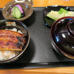 うなぎ屋酒坊・画荘 越後屋 - 27年9月　天然鰻丼セット