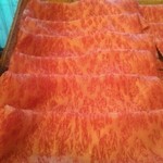 大和榛原牛 うし源 本店 - しゃぶしゃぶのコース大和富士　サーロイン