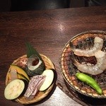 魚マルシェ - 七輪焼き