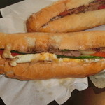 Banh Mi Phuong - バインミー(Breadmixed,Beefwitheggs) 25000VND×２　￥３００ 