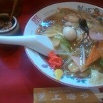 中国家庭料理 上海や - 中華飯（マスタード付き！？）