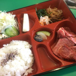 味道園 - カルビ定食 1500円