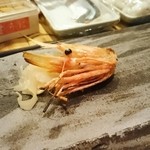 葉山 福ふく - 海老の頭の塩焼き