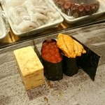 葉山 福ふく - 玉子、いくら、雲丹