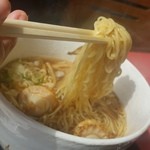 Hotate Hiroba - 「ほたてラーメン」は麺のボリュームがすごかったです