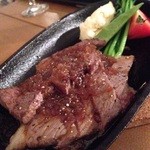 Cafe restaurant CHAGURA - 那須牛のサイコロステーキ1100円！