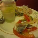 パルケ・ミエール - ブッフェボードメニュー