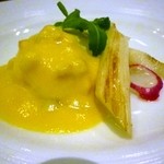 パルケ・ミエール - 【温菜】ホワイトアスパラとグランチャーレ