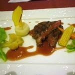 パルケ・ミエール - 【肉】牛肩ロース肉の網焼き