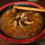 中華食堂 くろ - 2015.9　〆のくろぞうすい（普通盛りにしてもらいました）