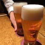 Sushi Ginza Shimon - 鰤門の生ビール