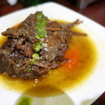 Borda Berri - 仔牛頬肉の赤ワイン煮込み