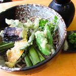 そば処 平石亭 - 季節のぶっかけ（夏）